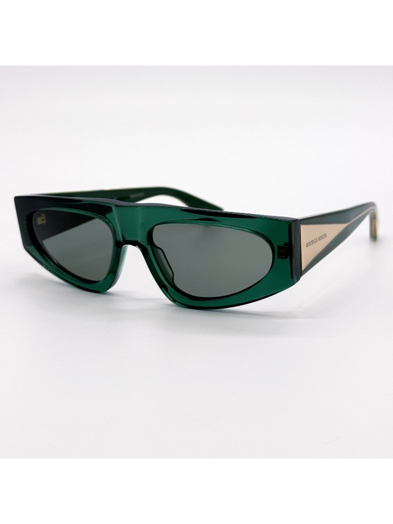 New Bottega Veneta Sunglasses Bv1277s 003 Women Green Eyewear